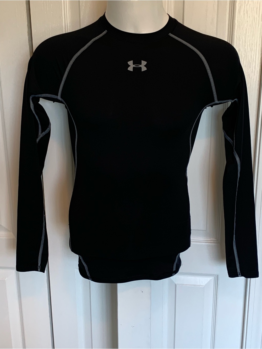 Under Armour Men's Black Performance Compression Long Sleeve